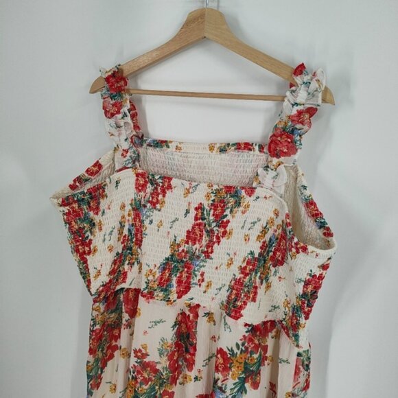 Maurices Asymmetrical Smocked Dress - Picture 3 of 6